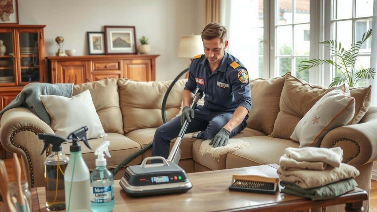 What is the going rate for upholstery cleaning?